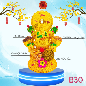 Bông tỏi ông địa di lạc vui vẻ - TỎI CÁT TƯỜNG