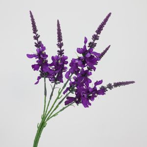 DNFIWN3 Real Touch Artificial Lavender Flowers Simulation Handmade Silk Violet Bouquet DIY Vase Decor Realistic Fake Plants Home Living Room Decor