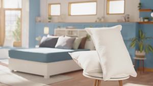 Utopia  Sleeping Bed Pillow ( White ) Medium double bed  4  Set  Hotel pillows  Suitable for side sleeping 、 Cooling Pillow for Back Sleeping or Belly Sleeping