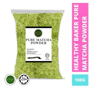 Pure Matcha Powder 100g Serbuk Matcha / For Baking & Drink