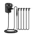 Lekato Wireless Guitar Effect Pedal Power Adapter Looper Guitarra Loop Station Power Supply Daisy Chain Cable Adapter 6 Ways 9V. 