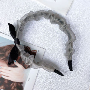 [HCM]Bờm tóc nhún tiểu thư mix nơ 4 màu siêu xinh mẫu mới nhất-Randy