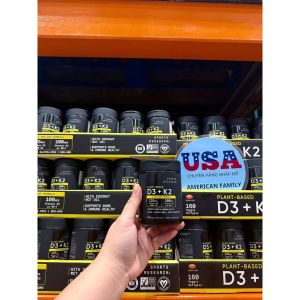 [HÀNG MỸ - DATE 2029] SPORTS RESEARCH D3 + K2 5000IU MK7 – 160 VIÊN – HỖ TRỢ XƯƠNG KHỚP & MIỄN DỊCH - Hỗ trợ xương và răng chắc khỏe      Giúp hấp thu & phân bổ canxi đúng vị trí nhờ Vitamin K2 MK-7      Hỗ trợ tim mạch khỏe mạnh hạn chế lắng đọng canxi