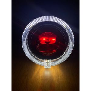 Lampu Led Projie Biled Bulat Original 3 Inch 4 Inch CR7 40 Watt Kipas Angel & Devil Light