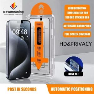 Easy to Install fi Full Tempered Glass For Iphone XS XR 11 12 13 14 15 16 Pro Max Screen Protectors