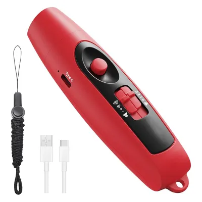 Electronic Whistle with USB Chargingfor Referee Coaches TeacherOutdoor Sport Game Camping Whistle with Lanyard