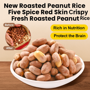 Five Spice Red Skin Peanut Roasting Rice Peanut Roasting Crispy Salty Nutritious Easy Peeling Party