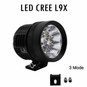 Lampu LED Sorot Tembak Cree L9X 9 Titik Mata 90 Watt VINYX Motor Mobil