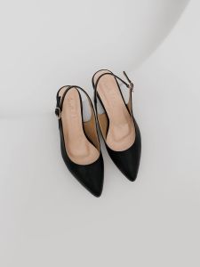 La Vita E Bella Claire Stiletto High Heels Slingback Sepatu Hak Formal Wanita 7cm - [LV3502]