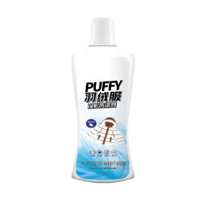 Down jacket dry cleaner waterless washing stain removal fluffy washing household detergent