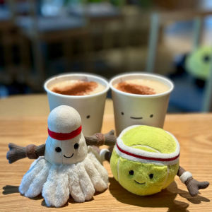 Former British jellycat Fun sports: tennis baseball basketball soccer badminton golf plush toys