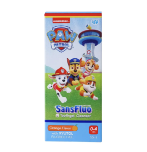 SansFluo Natural Toothgel Cleanser Orange 50ml