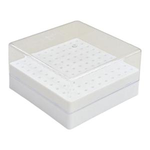 Dụng cụ làm móng dung tích lớn hiện đại hộp sắp xếp đồ 100 khe cắm rõ ràng trường hợp lưu trữ hàng đầu cho thợ làm móng chuyên nghiệp