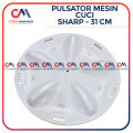 Pulsator Mesin Cuci Sharp 1 2 Tabung 31 cm Gigi 11 Kipas Piringan Baling ES Series Pemutar Otomatis Pencuci. 