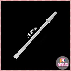21–33cm Reusable Soft Silicone Straw Universal Replacement Straw for Pot Belly Water Bottles 1Pc