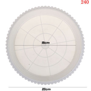 【10pcs】Plastic Flower Pot Plant Tray Indoor And Outdoor Decoration Transparent Green Plant Flower Pot Tray