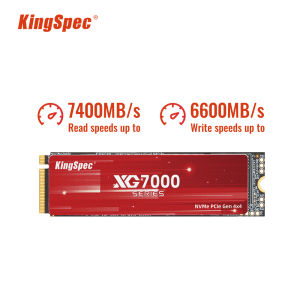 KingSpec SSD PCIE 4.0 M.2 Nvme 2TB 4TB 2280 Gen4 * 4 SSD สำหรับ PS5พีซีแล็ปท็อปดิสก์ SSD แข็ง3D TC Lada SSD แฟลช SSD