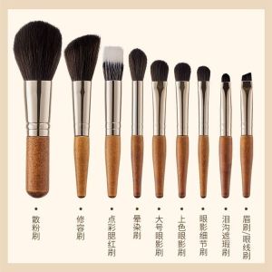 Mini Makeup Brushes Set 💄 迷你化妆刷套装 Set Berus Solek Berus Pipi Mata Mekap Comel Eyeshadow Brush Soft Travel Beginner Set Makeup