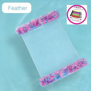 Floating Water Hammock Float Lounger Water Inflatable Floating Bed Pool Party Toy