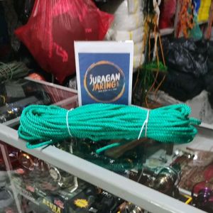 TALI TAMBANG PLASTIK 7 MM 30 METER TALI IKAT BARANG TRUK MOBIL BAK