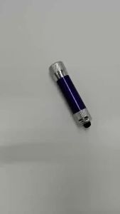 Handheld Germicidal Lamp UV Disinfection Stick Aluminum Alloy Purple Light395led Banknote Detector Light uv Curing Flashlight [ Free Shipping ]