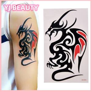🔥🔥🔥yaojun Waterproof Temporary Tattoo Sticker Body Art 10.5x6cm Dragon Tattoo Totem Water
