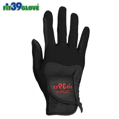 ★ Fit39 ★ Japan No.1 Golf Gloves *CLASSIC* - BlackWhite Base【Right hand】