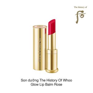 Son Dưỡng Môi Chống Nắng Whoo Gongjinhyang Mi Glow Lip Balm Son Dưỡng Ẩm Căng Mọng Môi Có Màu Full Size 33g