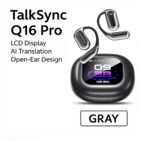 Q16 PRO AI Translator Earbuds (SG Ready Stock) | 144 Languages | Real-Time Voice Translation | Music & Call