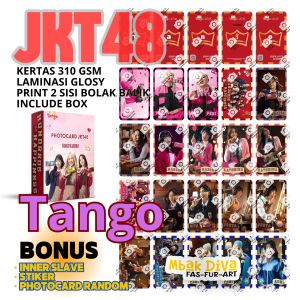 PHOTOCARD JKT48 TANGO SPESIAL EDITION SEMUA GAMBAR LAMINASI 2 SISI PHOTO CARD