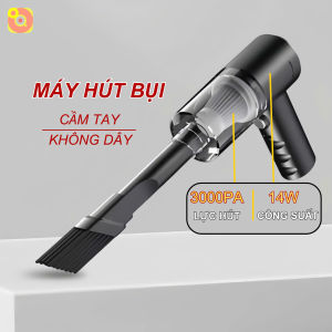 Máy Hút Bụi Không Dây YD-011 - Pin Dung Lượng Cao Lực Hút 3000Pa Thiết Kế Nhỏ Gọn Tiện Lợi