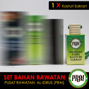 Sabun Kemuning Hitam Minyak Kasturi Kijang Asli PUSAT RAWATAN AL-IDRUS Sakran 7 Bunga