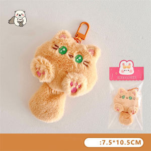 MALL Gantungan Motif Karakter Kucing Kitten Lucu Keychain Tas Kunci KEY30