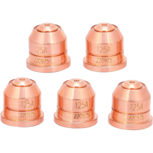 5Pcs 220975 125A Nozzle Cutting Elect Tip Cutter Head Accessories Includes Consumables Sufficient Cutting Supply