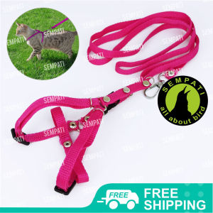 SEMPATI Tali Tuntun Kucing Anjing Model Y Sempati Brand Harnes Harness Hernes Tali Tuntun Kalung Kucing Baju Kucing Kelinci Musang Monyet Cat Harness KLCPY