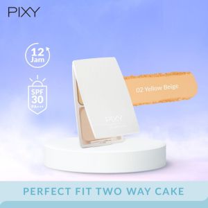 PIXY Perfect FIT TWC Full Refill || Bedak Pixy UV Whitening Two Way Cake