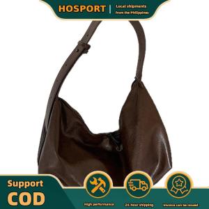 【HOSPORT】 Women PU Leather Tote Bags Large Shoulder Bag Handbag for Travel Dating Shopping