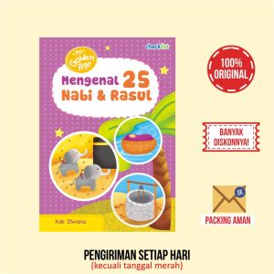 Boardbook Anak Islam Mengenal 25 Nabi & Rasul My Golden Age