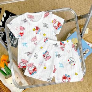 CantikBaby 100% Kapas Set Lengan Pendek Butang Bayi Baru Lahir hingga 3 Tahun Pakaian Harian Kanak-Kanak Lelaki Perempuan Baju Rumah Comel & Selesa Kain Lebih Lembut Boleh Campur Jenis l Cute Cotton Newborn Button T-Shirt