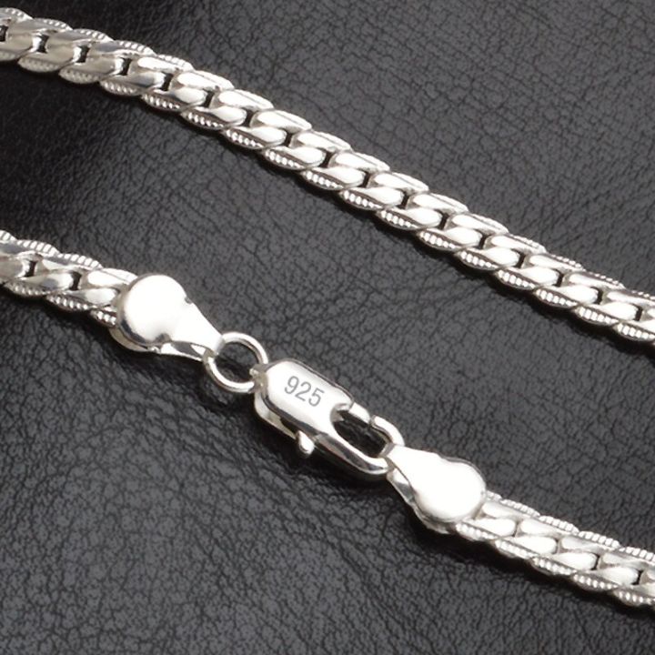 Chain choker necklace on sale men