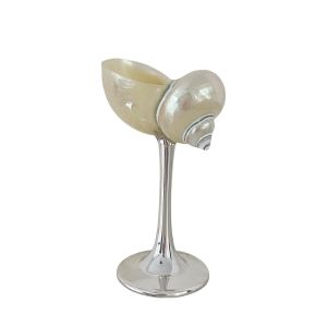 Fashion Handmade Natural Conch Shell Wine Glass Creative Party Drinking Champagne Glasses Bar High-end Utensils Coastal Decor