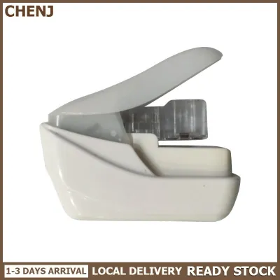 CHENJ Local Delivery Book Paper Stapling Mini Portable Stapleless Stapler School Office Supplies
