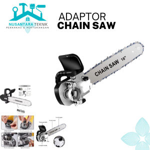 Adaptor Chain Saw 12 Inc Gerinda Tangan Jadi Gergaji Multifungsi Chain Saw Stand Extention
