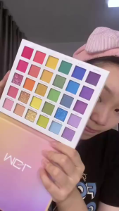 M432 MGL พาเลทอายแชโดว์ สีสันสดใส 30สี เป็นกลิตเตอร์ ชิมเมอร์ สีชัด ติดทนนาน