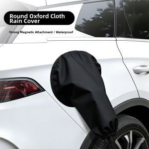 JACAUY ic Strip EV Charger Cover Strong ic Adsorption Waterproof Rainproof Cover Universal Sun Protection Car Charger Plug Cover Outdoor Use