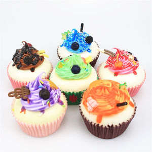 YF Simulation Cream Cupcakes Squishy Toy Soft Slow Rebound Stress Relief Fidget Toys Gift For Kids FY