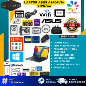 LAPTOP ASUS TYPE A1404VA-VIPS711