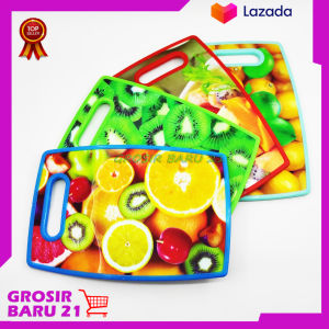 TERMURAH !! Talenan 3D dimensi motif buah/Talenan murah/Talenan plastik TEBAL BY GROSIR BARU 21