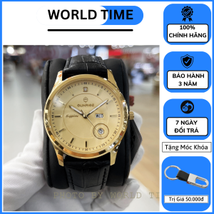 Đồng Hồ Nam Sunrise DM784SWA Full Box - Chính Hãng - Mặt Kính Sapphire Chống Xước - Chống Nước 3ATM - Bảo Hành 3 Năm