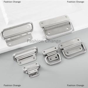 [COD] Fashion Change Cabinet Flight Case Solid Furniture Hardware Folding Handle For Tool Box Stainless Steel Drawer Wardrobe Easy Install